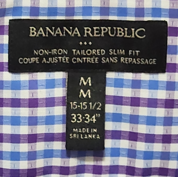 Banana Republic Mens Dress Shirt - Picture 2 of 2